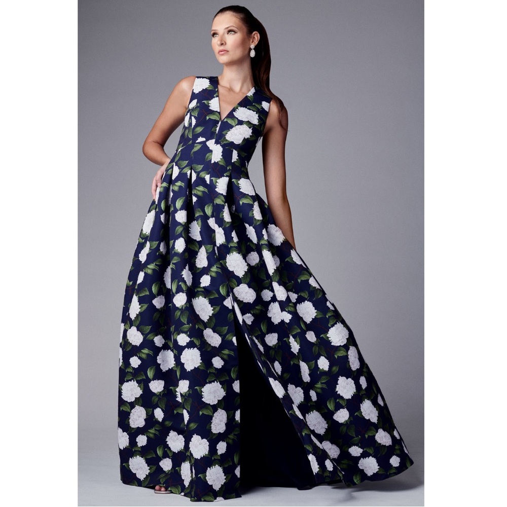 Sachin + Babi Brooke Gown in Moonlit Garden